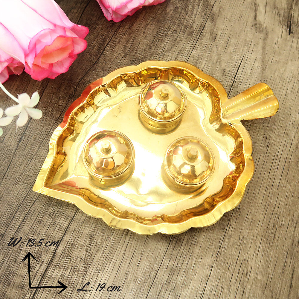 Buy Brass Pooja Kum Kum Plate Online In Malaysia