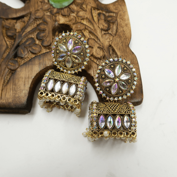 New Jewel Box Design Indian Earrings