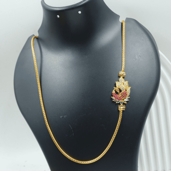 Gold Plated Moggupu Thali Chain | Indian Mop Chain