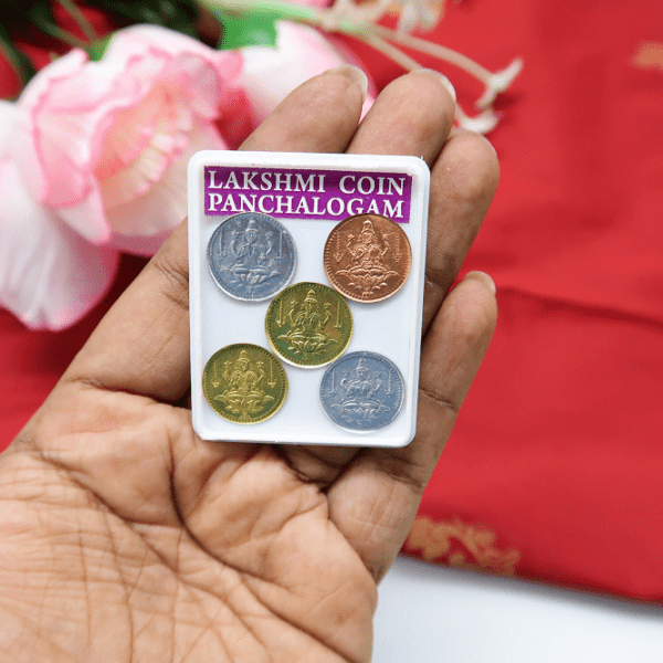 Panchalogam Letchumy | Laxmi Coin Set | Imitation Sets for Temple