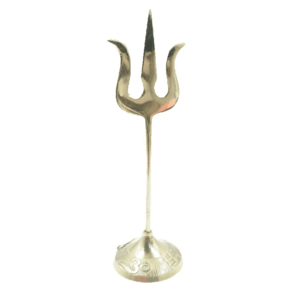 Pure Brass Soolam Idol | Soolam Idol for Pooja | Brass Thrishul