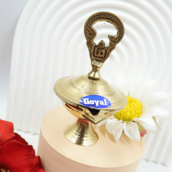 Brass Om Vilakku/Oil Lamp| Indian Lamp