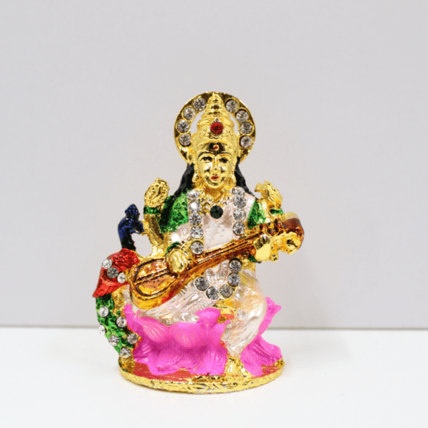 Mix Metal Lakshmi Statue  For Car, House & Alter