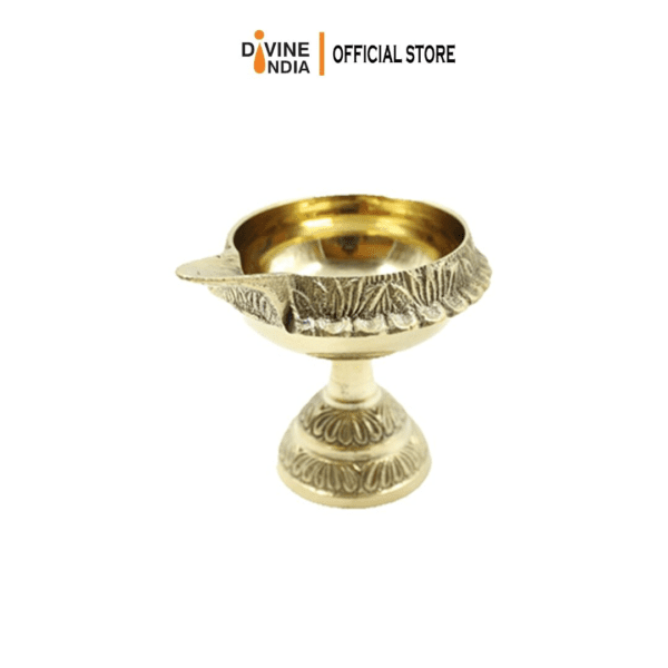 Indian Brass Kuber Villaku | Brass Diya | Kuber Deep Stand | Indian Candleholder