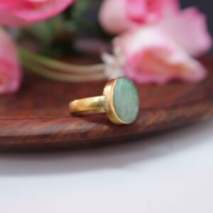 Panna | Certifed Natural Emerald Stone | Panna Green stone Ring in 5 Metals - Zamrud