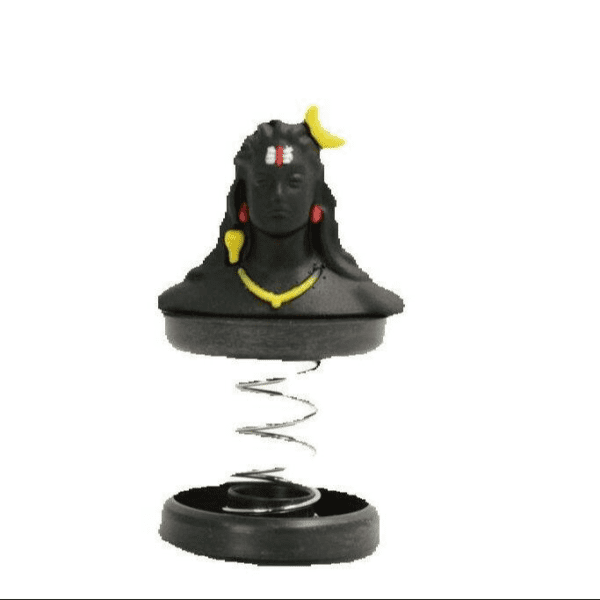 Shivling & Adhiyogi for Home Office Car & Alter Rubber 3 Inch Decorative Showpiece Statue