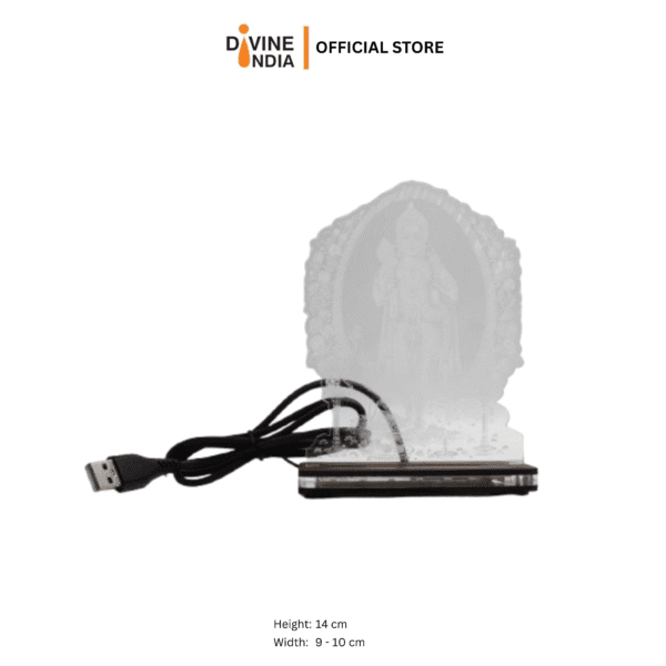 3D Illusion Murugan LED Plug & Play Lamp | Spiritual Ambiance