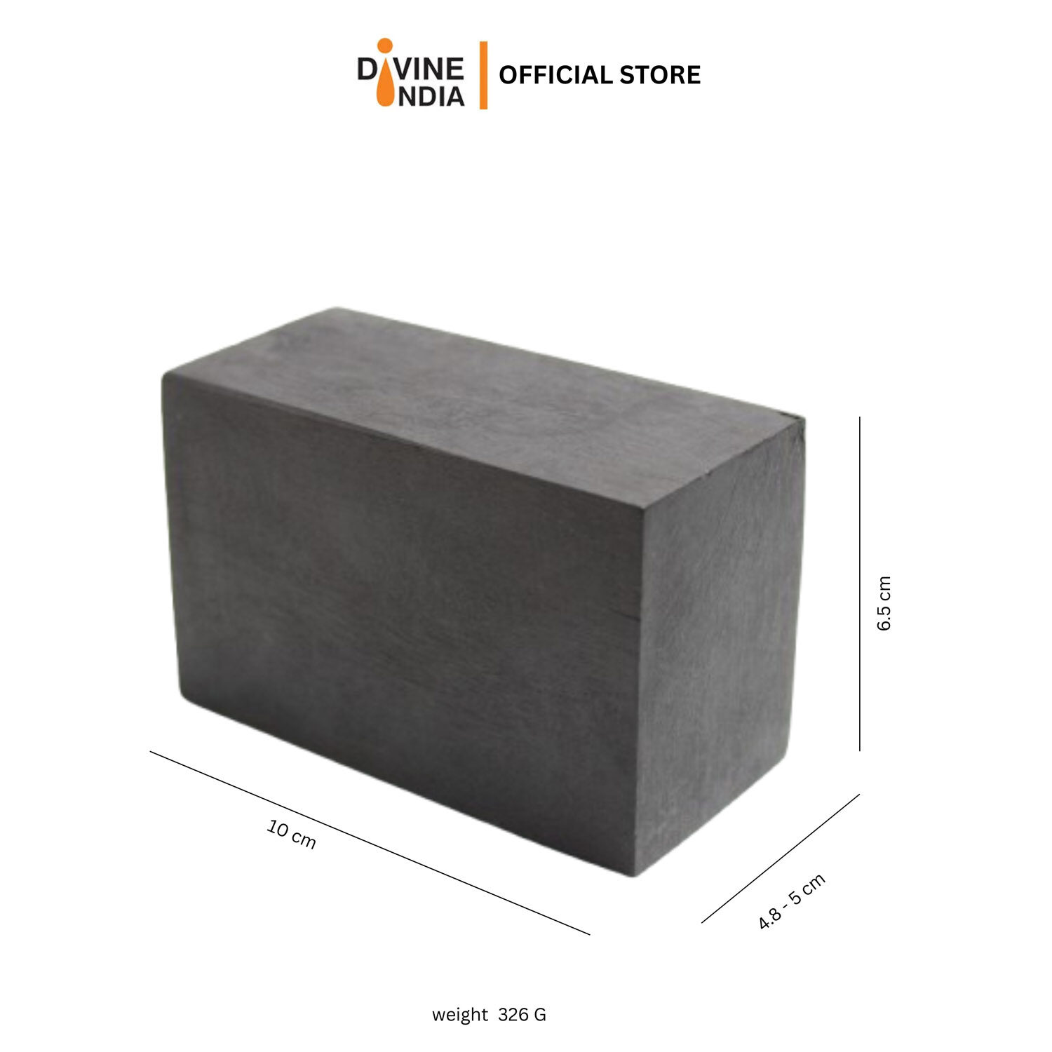 Natural Karungali kattai wood original (Rectangle shape)