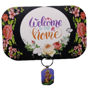 New Wooden Printed  Key Holder for Home Decor