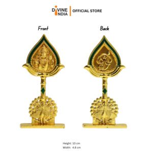 New Mix Metal Murugan Om Vel Idol for Car Dashboard Home & Office Table - Deco | Murugan Vel