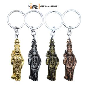 Perumaal Balaji Metal Keychain | Indian Key Chains