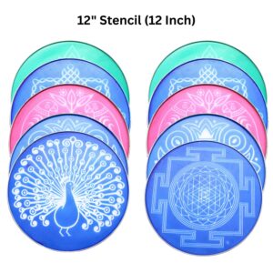 Rangoli Kolam Stencil | Kolam Thattu | 8 Inch | Deepavali Decoration