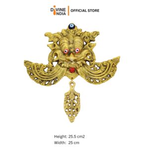 Metal Nazar Battu/Keertimukh for House | Temple | Alter