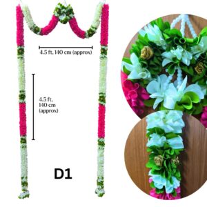 Flower Thoran Door Set 1 Set Indian Deepavali Thoran Vasal Malai | Door Entrance Deco