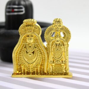 New Mix Metal Perumaal & Andal for Car Dashboard Home & Office Table - Deco