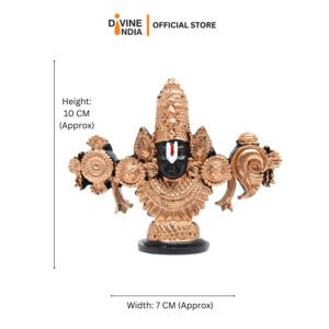 Perumaal By Resin for Pooja Gift Showpiece Vastu, Home Decor, Car | Balaji Idol | Perumaal Sillai
