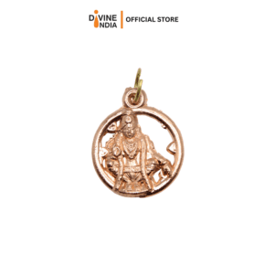Pure Copper Ayyappa Locket Pendant for Men, Women & Kids Ayyappan Locket With Free Necklace Cord Rope