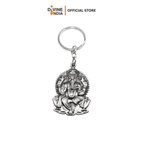 New Ganesha Metal Keychain | Vinayagar KeyChain  - Various Color | Indian Keychain