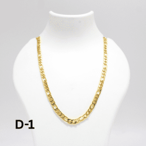 New Gold Plated Short Chain | Indian Chain | Necklace | Unisex - 9"