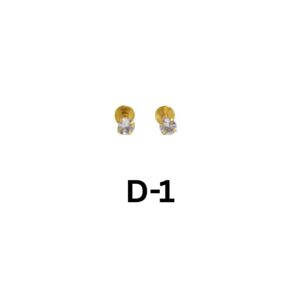 New Premium Small Gold Plated Stud Earrings | indian Earrings