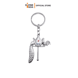 New Murugan Peacock Vel Metal Keychain - Various Designs | Indian Keychain