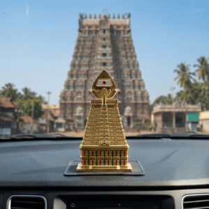 Mix Metal Premium Murugan Vel Idol for Car Dashboard Home & Office Table - Deco | Murugan Vel Car Statue