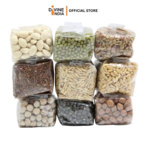 Navathanyam Set, Traditional 9 Grains and Pulses Collection, Assorted Dry Ingredients 450g