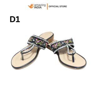 New Premium Indian Women Flat Sandals Floral Designs Toe-Ring Design, women's footwear.