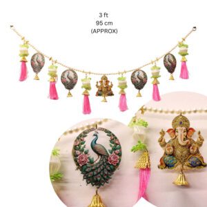 Deepavali Decoration Door Thoran | Beautiful Toran Handicraft Handmade 3 Ft