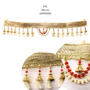 3FT Decorative Thoran Door Hanging | Traditional Indian Festive Door Decoration | Deepavali Pooja Home Decor