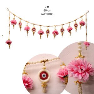 New Premium Deepavali Decoration Door Thoran | Beautiful Toran Handicraft Handmade 3 Ft